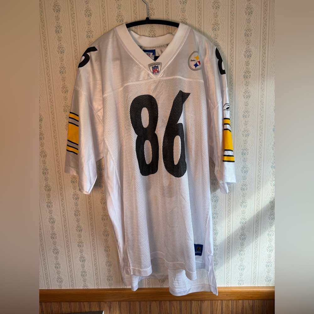 Reebok NFL On Field Pittsburgh Steelers Hines Ward #86 Jersey – Size XL